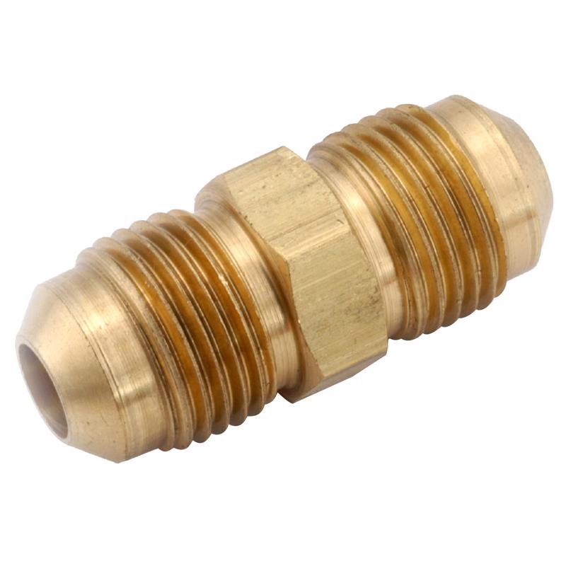 Anderson Metals 1/4 in. Male Flare in. X 1/4 in. D Male Flare Brass Union (Pack of 5)