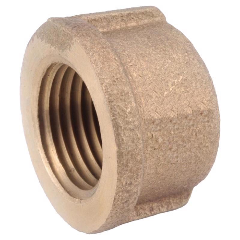 Anderson Metals 3/4 in. FPT in. Brass Cap (Pack of 5)