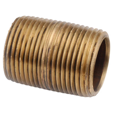 Anderson Metals 1 in. MIP in. Brass Nipple 5 in. L (Pack of 5)