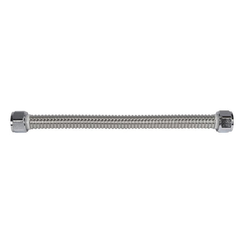 Danco 3/4 in. FIP each X 3/4 in. D FIP 12 in. Stainless Steel Water Heater Supply Line
