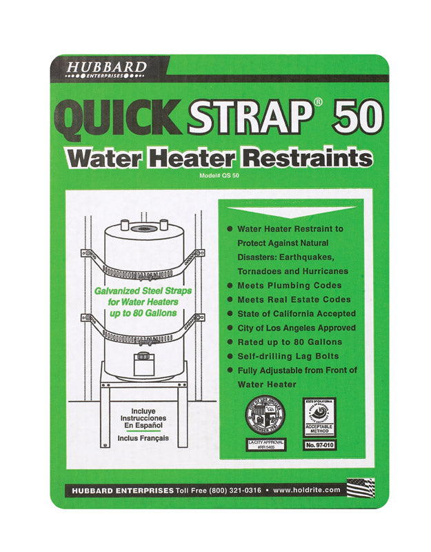 SharkBite Electric Water Heater Restraints