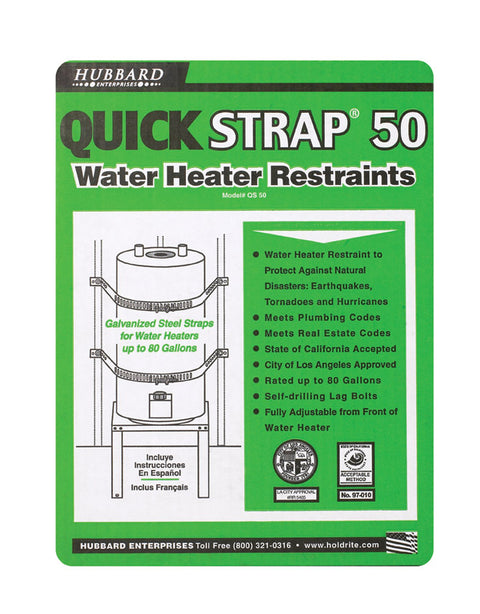 SharkBite Electric Water Heater Restraints