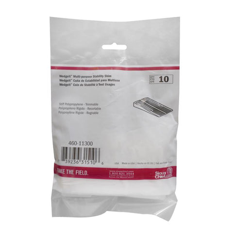Sioux Chief WedgeIt Toilet Shims White Polypropolene (Pack of 10)