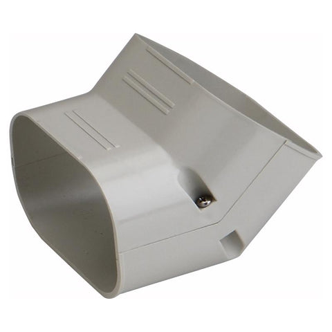 Slimduct Line Set Covers 4.38 in. W X 3 in. H Ivory (Pack of 10)