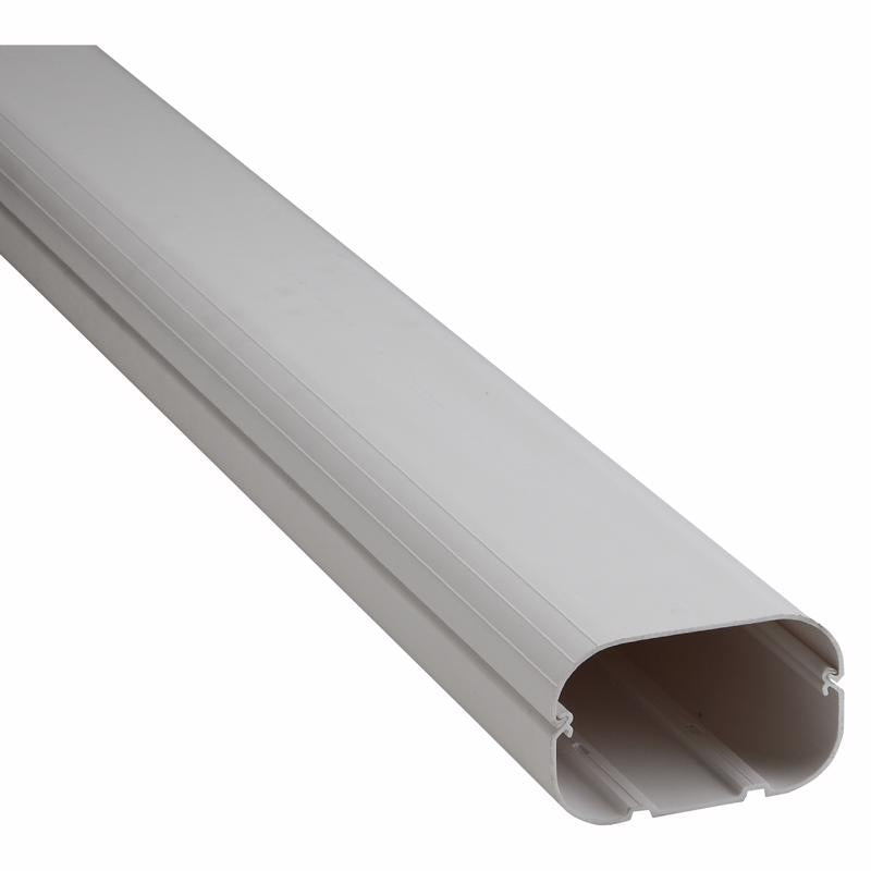 Slimduct Line Set Covers 78 in. W X 2.75 in. H White (Pack of 5)