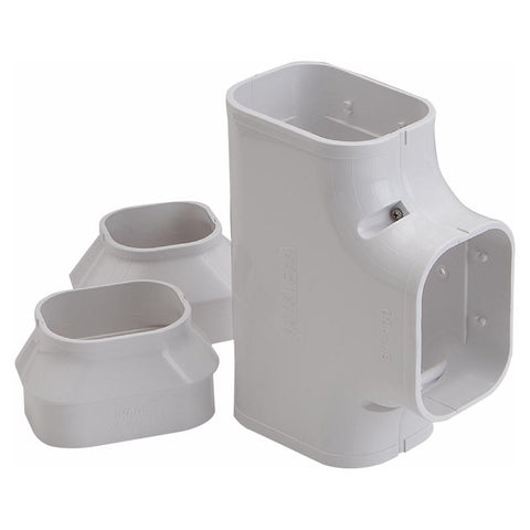 Slimduct Line Set Covers 7.88 in. W X 3 in. H White (Pack of 10)