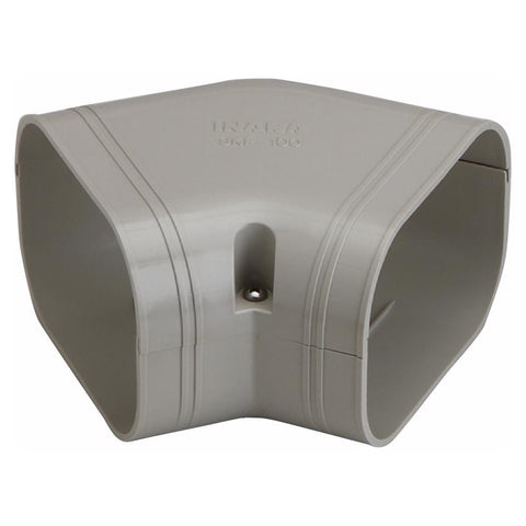Slimduct Line Set Covers 5.25 in. W X 3 in. H Ivory (Pack of 10)