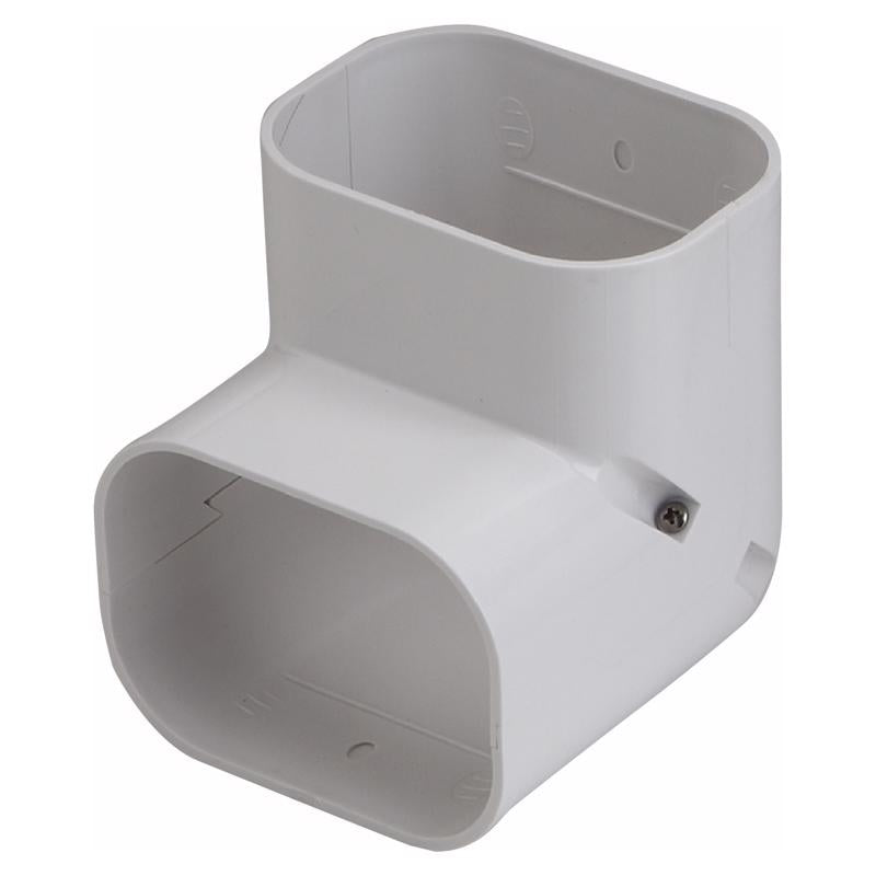 Slimduct Line Set Covers 4.63 in. W X 4.63 in. H White (Pack of 10)