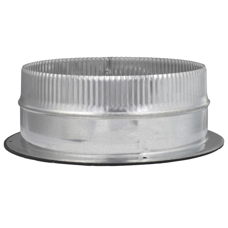 Imperial 10 in. D 26 Ga. Galvanized Steel Duct Start Collar (Pack of 4)