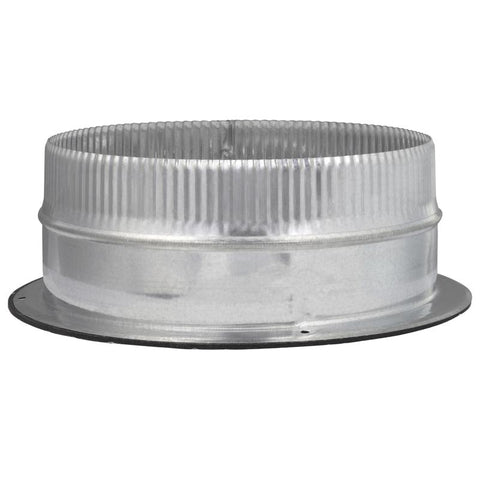 Imperial 10 in. D 26 Ga. Galvanized Steel Duct Start Collar (Pack of 4)