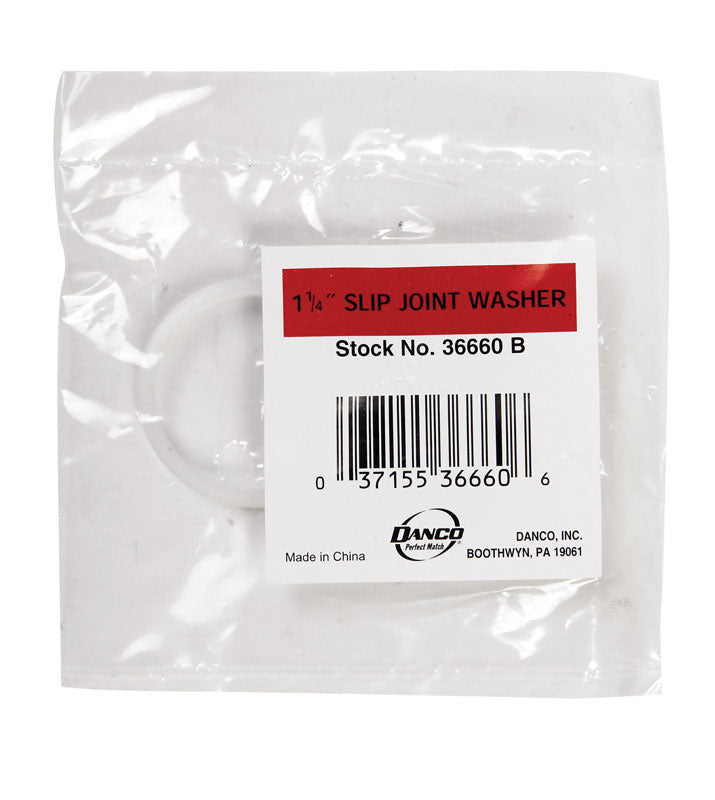 Danco 1-1/4 in. D Polyethylene Washer 1 pk (Pack of 5)