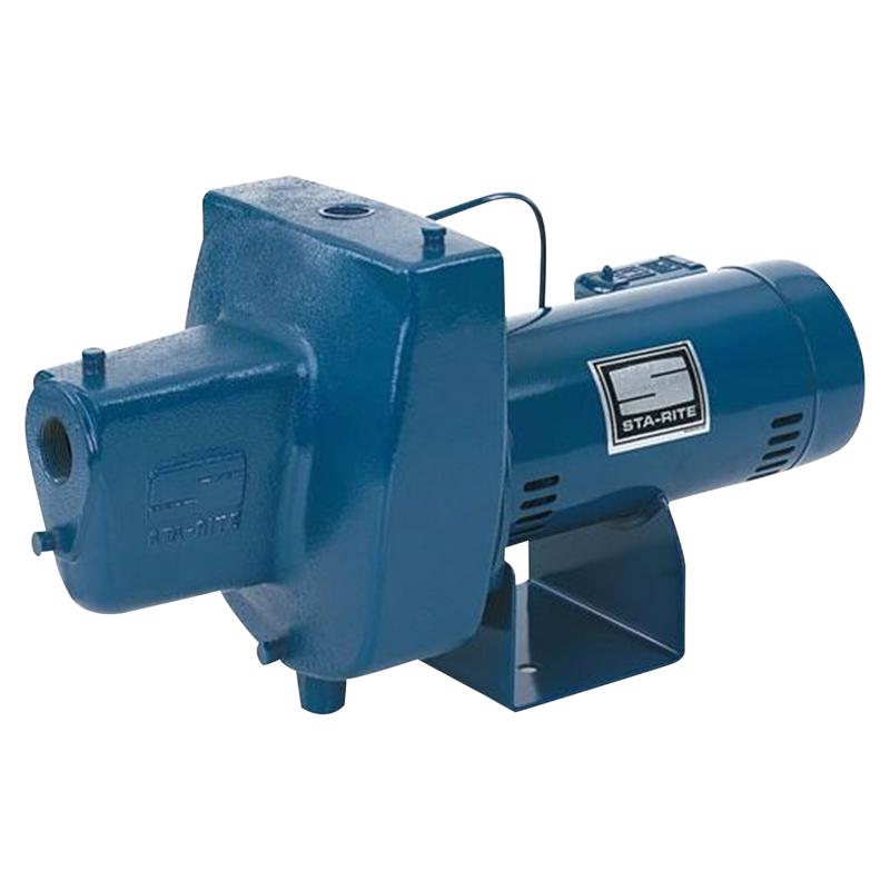 Bomba de pozo de inmersión poco profunda de hierro fundido Sta-Rite Serie HN de 1 HP y 1650 gph