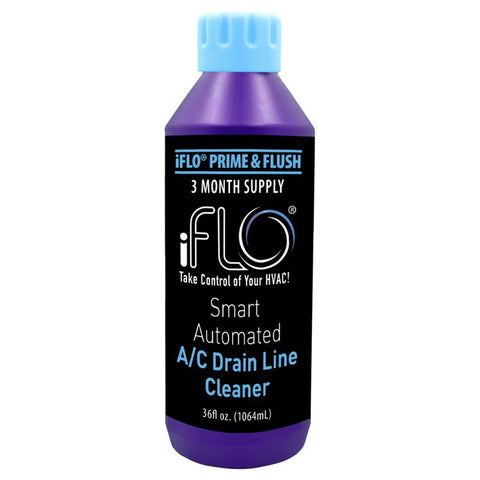 iFLO Air Conditioner Line Cleaner 3 in. W X 10.5 in. H Blue (Pack of 6)