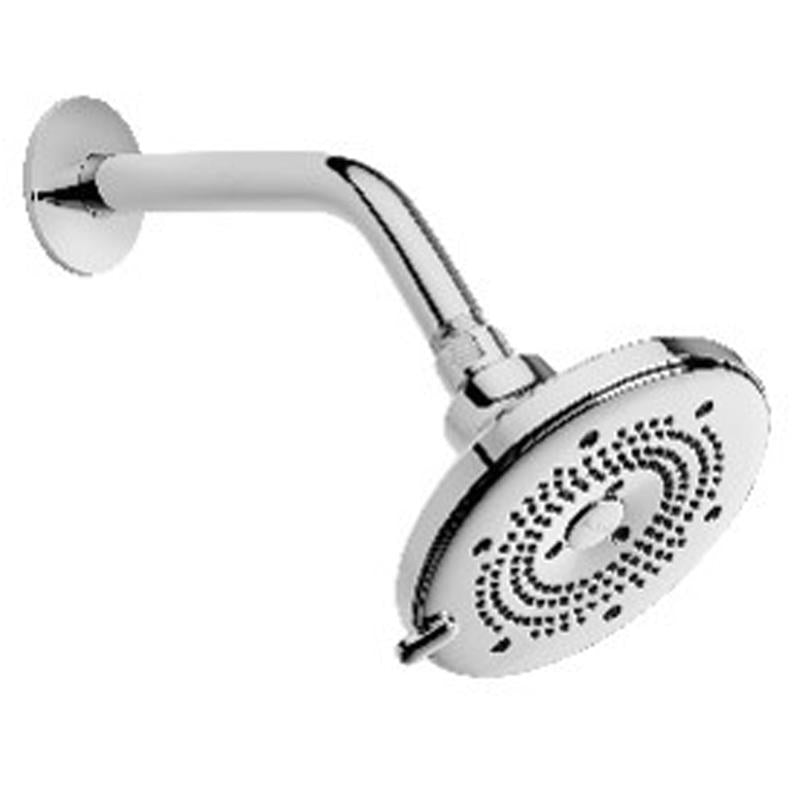 Brondell Chrome ABS 5 settings Water Saving Showerhead 1.5 gpm