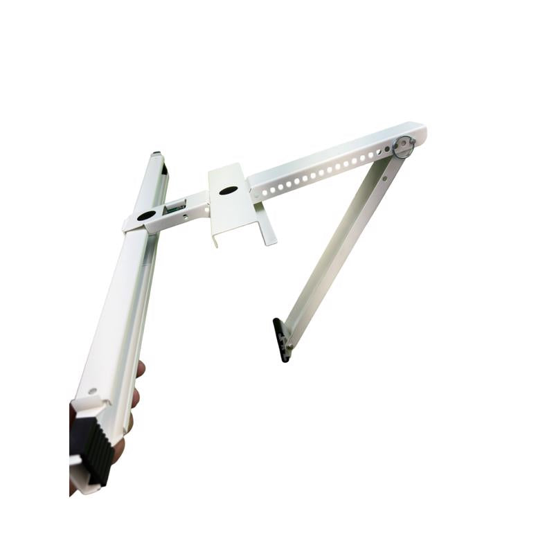 AC-Safe White Steel Mounting Support Bracket 23.45 in. L (Pack of 4)