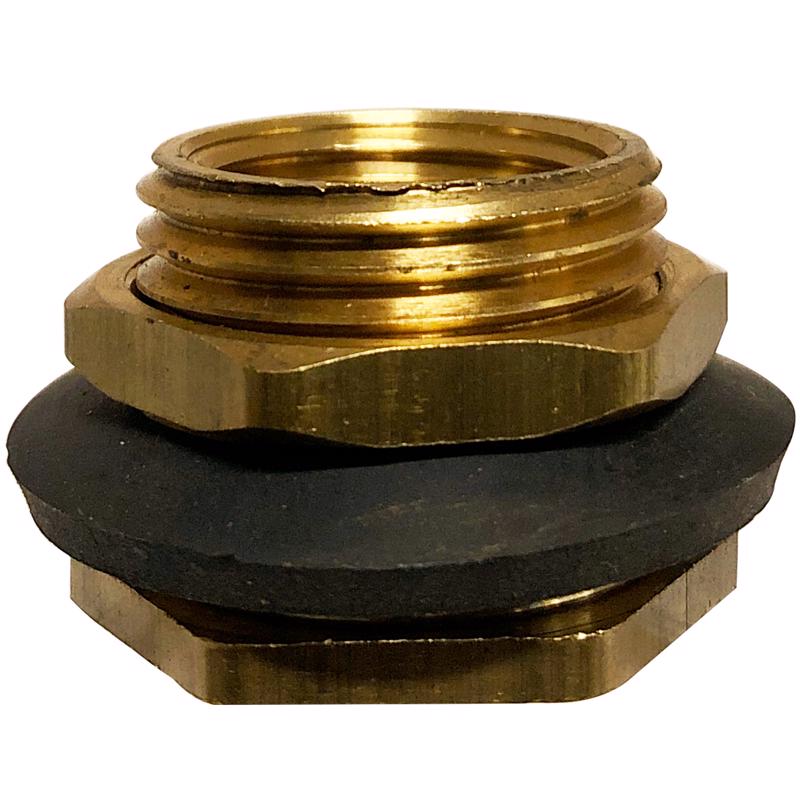 Anderson Metals 1/2 in. D MGH Brass Evaporative Cooler Drain (Pack of 5)