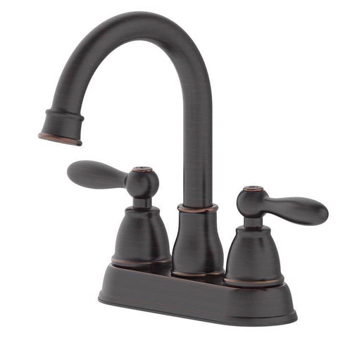 Oakbrook Collection Jennifer Oil Rubbed Bronze Traditional Centerset Bathroom Sink Faucet 4 in.
