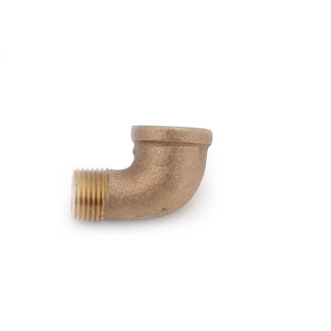 Anderson Metals 3/8 in. FPT in. X 3/8 in. D FPT Red Brass 90 Degree Street Elbow