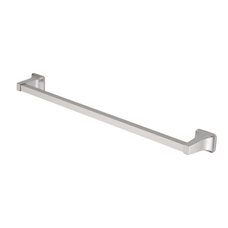 OakBrook Collection Brushed Nickel Towel Bar 25 in. L Die Cast Zinc