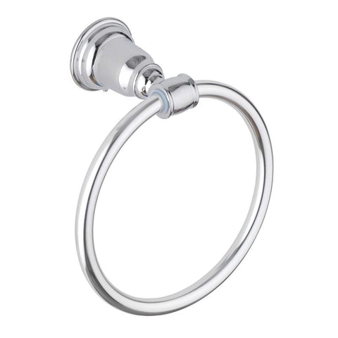 OakBrook Collection Chrome Towel Ring Die Cast Zinc