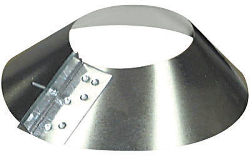 Imperial 4 in. D 26 Ga. Galvanized Steel Storm Collar (Pack of 6)