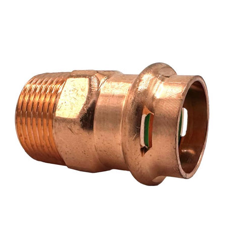 QuickFitting 1/2 in. Press in. X 1/2 in. D Male in. Copper Adapter