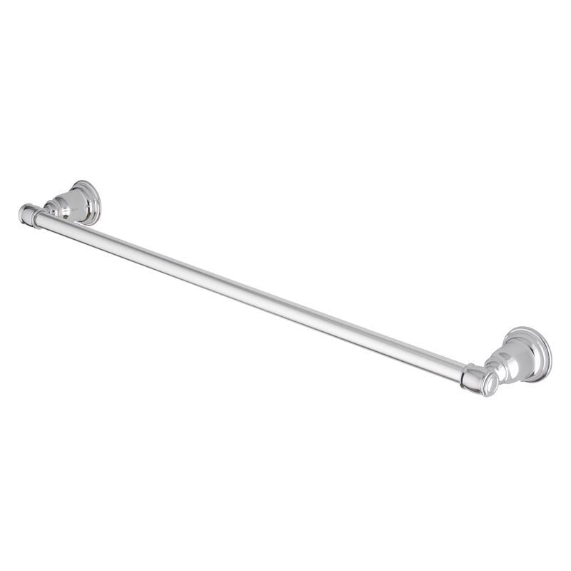 OakBrook Collection Chrome Towel Bar 24 in. L Die Cast Zinc