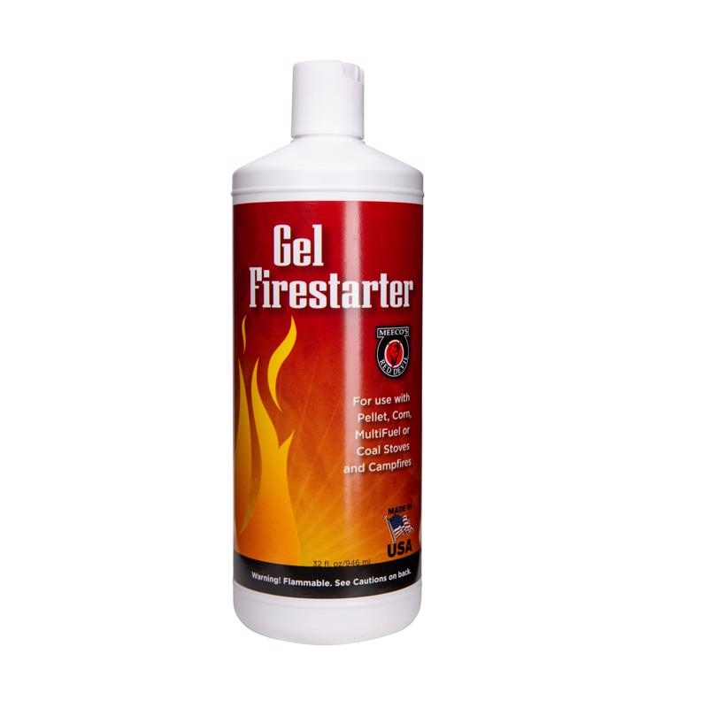 MEECO'S RED DEVIL Gelled Alcohol Fire Starter 10 min 32 fl. oz. (Pack of 12)
