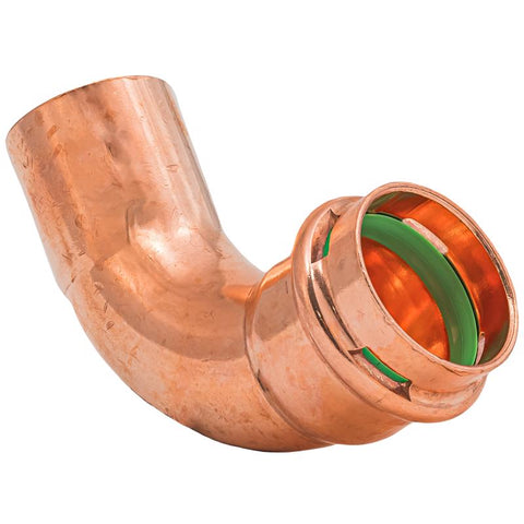 QuickFitting 1 in. Press in. FTG in. Copper 90 Degree Street Elbow