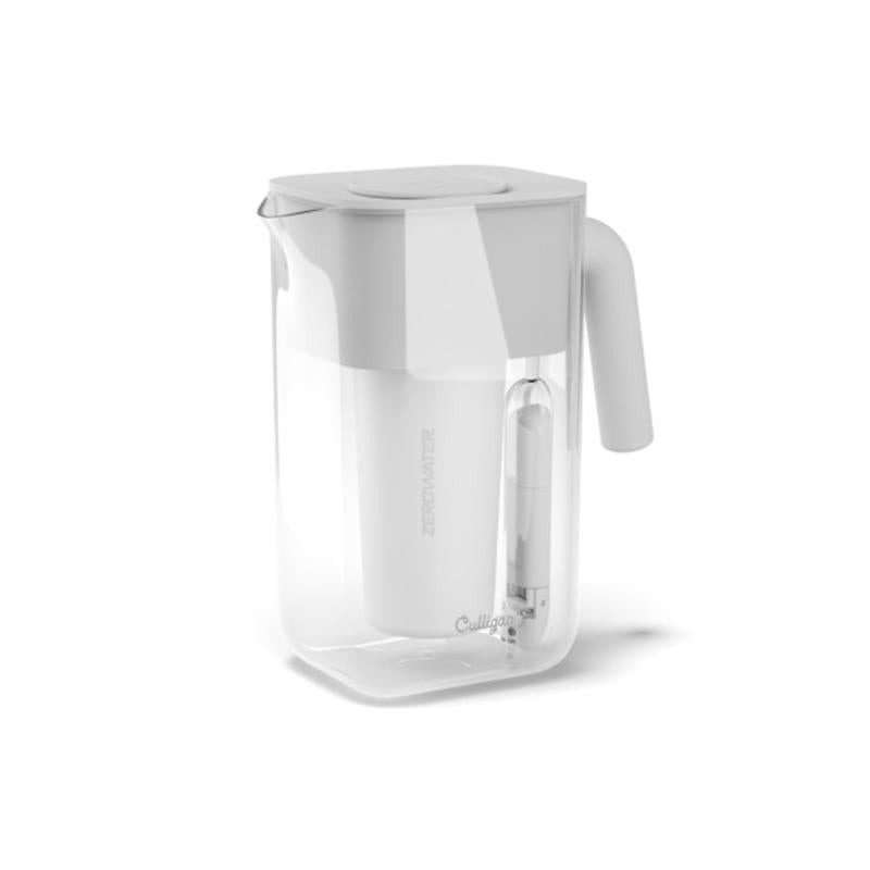 Culligan ZeroWater 10 cups Clear/Gray Water Filter Pitcher