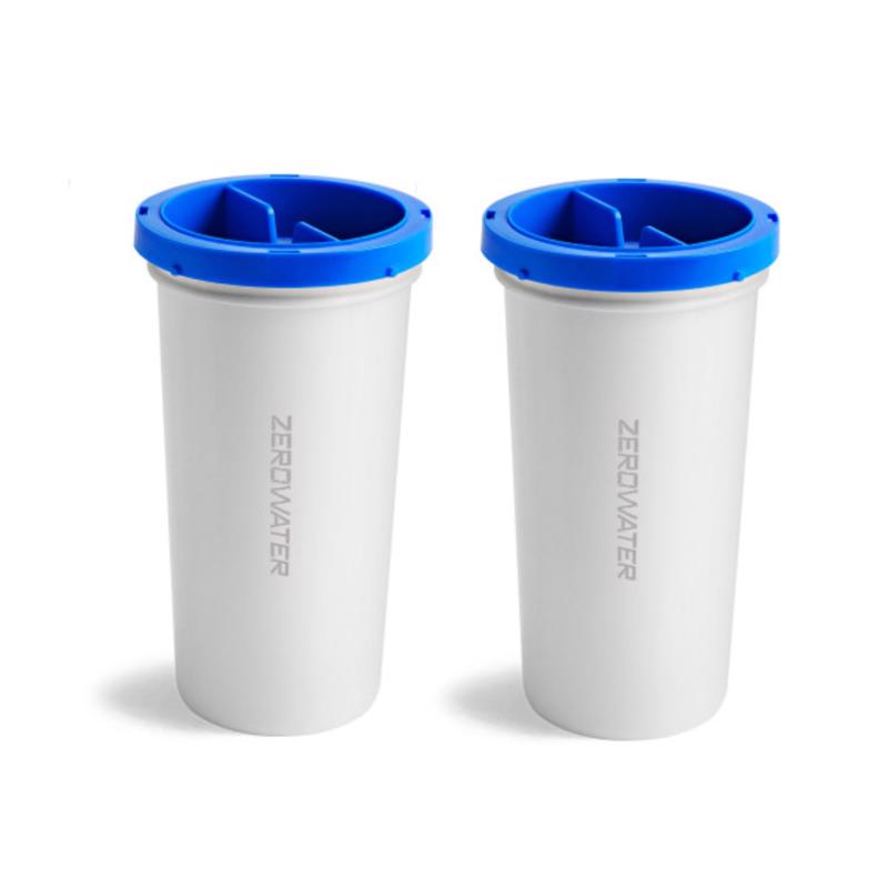 Filtro de repuesto azul/blanco para jarra Culligan ZeroWater (paquete de 4)