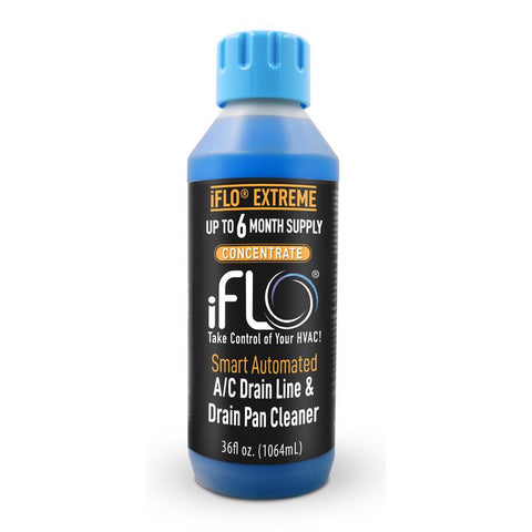Limpiador líquido para la línea de drenaje de condensado del aire acondicionado Air Innovations iFLO, 36 oz. líq.
