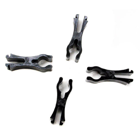 Dial Black Plastic Tube Retainer Clip