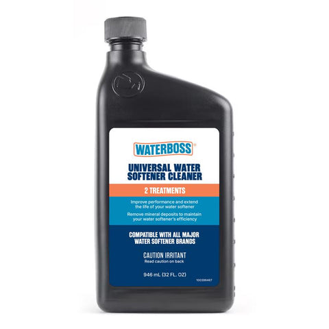WaterBoss Water Softener Cleaner Liquid 32 oz