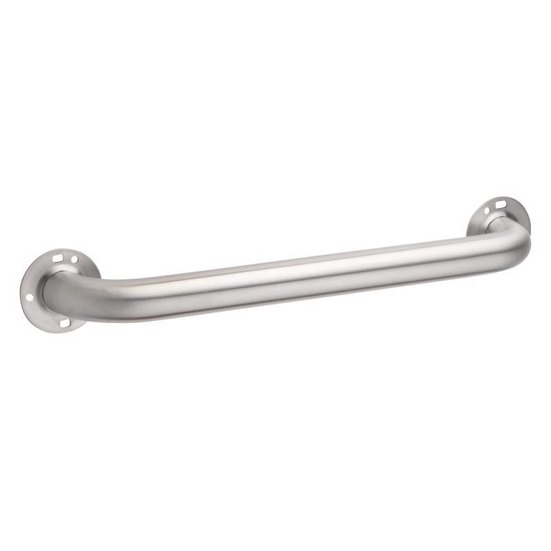 Homewerks Brushed Gray Grab Bar Stainless Steel 1-1/2 in. H X 42 in. L