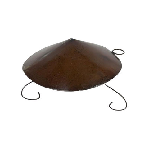 Creative Decor Metal Fire Pit Lid 10 in. H X 12 in. W X 15 in. D