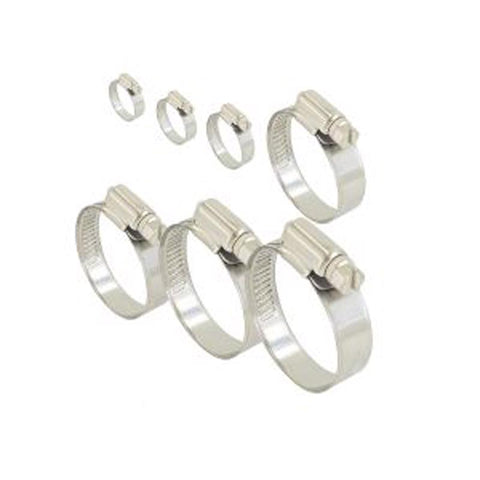 Power Sentry Green Life Distribution 1/4 in to 4-1/2 in. SAE 16 Hose Clamp Stainless Steel Band