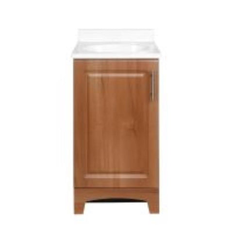 Royal Cabinets Single Oak Amati Bathroom Vanity 18 in. W X 17 in. D X 33.5 in. H