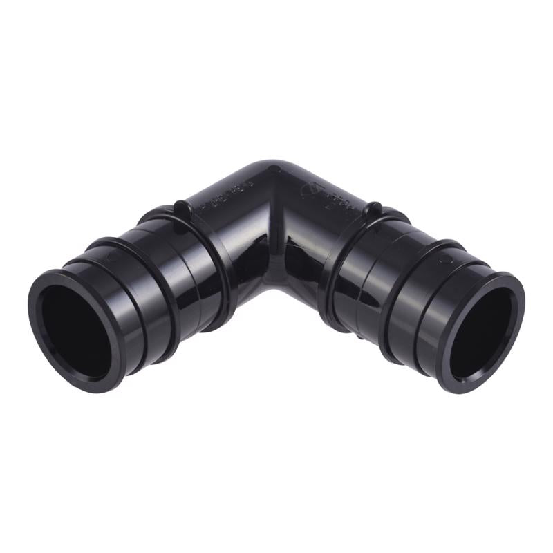SharkBite Expansión PEX de 1 pulg. c/u X Codo de expansión PEX D de 1 pulg. c/u Codo de 90 grados de polietileno