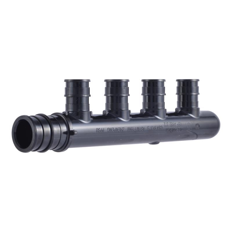 SharkBite Expansion 3/4 in. Expansion PEX each Plain each Poly 4 Port Manifold
