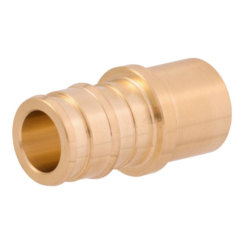 SharkBite PEX-A 1/2 in. Expansion PEX each X 1/2 in. D Sweat each Brass Male Adapter
