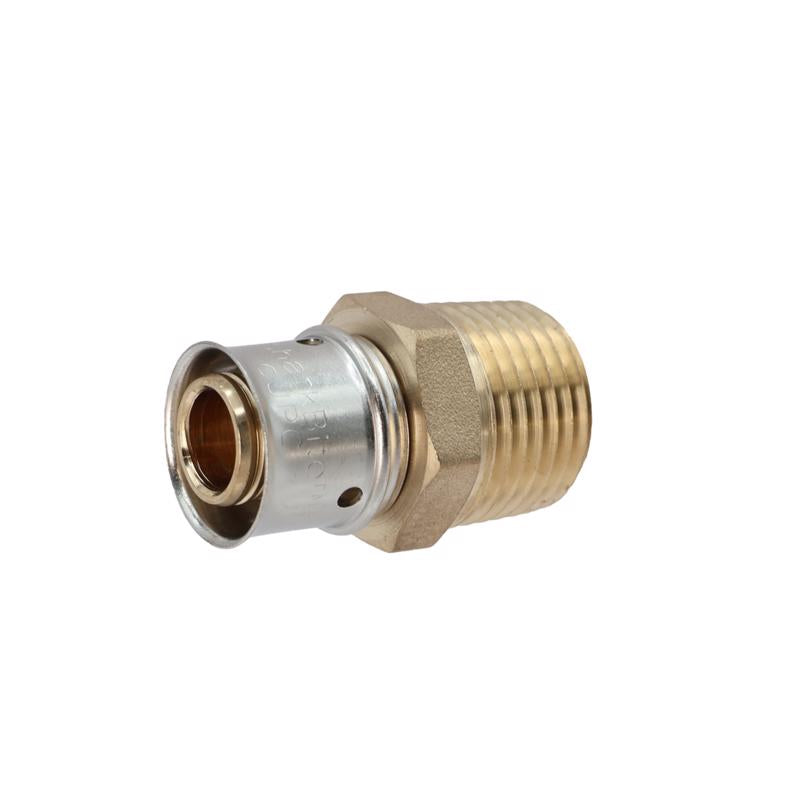 SharkBite PEX Press 1/2 in. Press each X 1/2 in. D MNPT each Brass Male Adapter