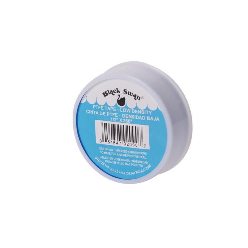 Black Swan White 1/2 in. W X 260 in. L PTFE Tape