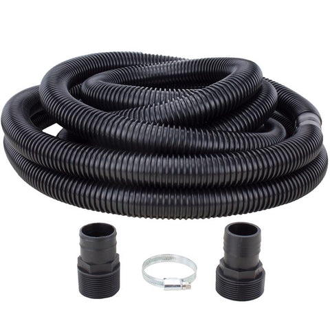 Star Water Systems Plastic Discharge Hose Kit 1-1/4 in. D X 24 ft. L