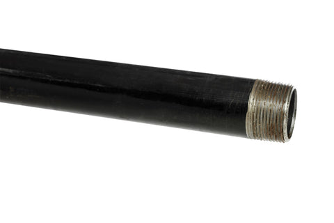 BK Products Southland 1-1/4 in. D X 60 in. L Black Steel Pre-Cut Pipe