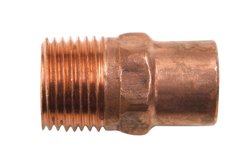 NIBCO 3/4 in. Copper X 3/4 in. D MPT Copper Street Adapter 1 pk