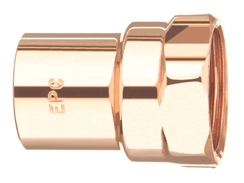 NIBCO 1/2 in. Copper X 1/2 in. D FPT Copper Street Adapter 1 pk