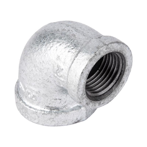 STZ Industries 3/4 in. FIP each X 1/2 in. D FIP Galvanized Malleable Iron 90 degree Reducing Elbow (Pack of 5)