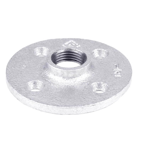STZ Industries 1/2 in. FIP each Galvanized Malleable Iron Floor Flange (Pack of 5)