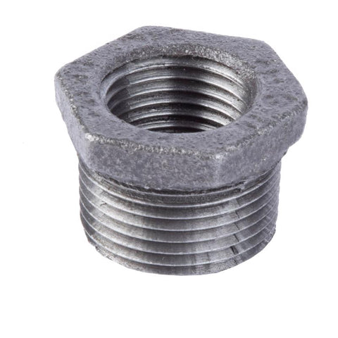 STZ Industries 3/4 in. MIP each X 1/2 in. D FIP Black Malleable Iron Hex Bushing (Pack of 5)